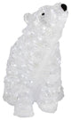 18" Lit Commercial Grade Acrylic Polar Bear Christmas Display Decoration