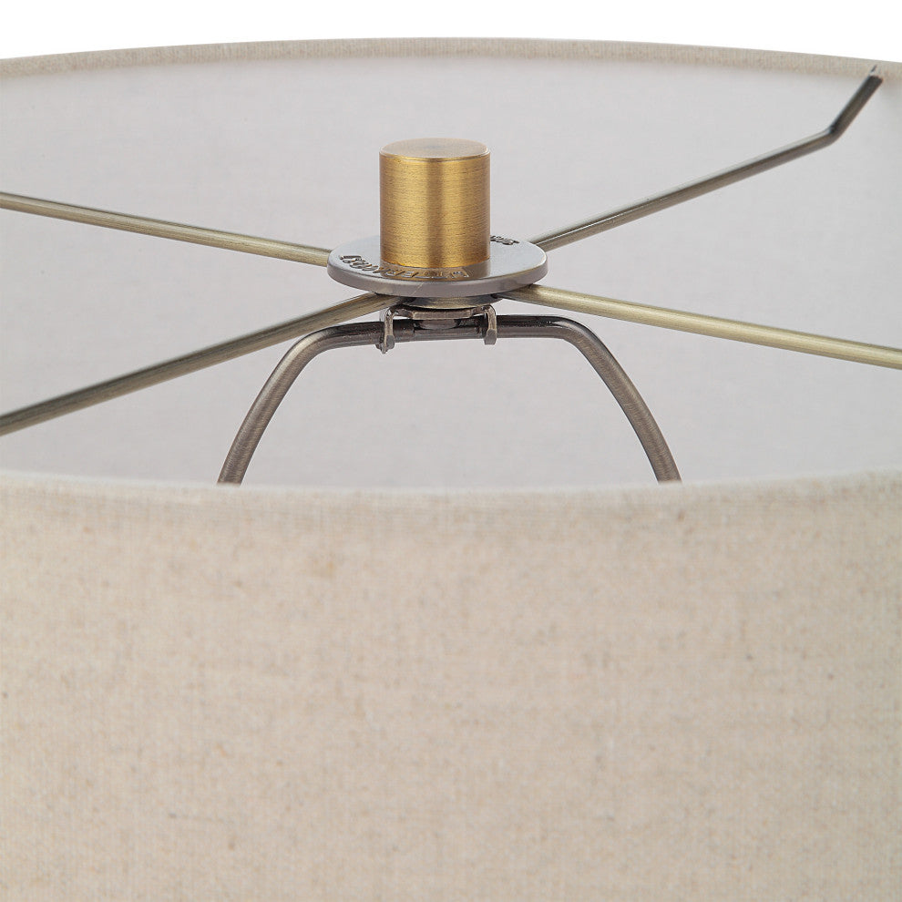 Uttermost 30261 Spyglass 31" Tall Accent Table Lamp - Matte Black