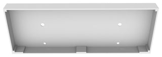 Solid Surface White Bath Countertop For Sinks, White, 60"