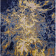Ahgly Company Indoor Square Mid-Century Modern Area Rugs, 8' Square