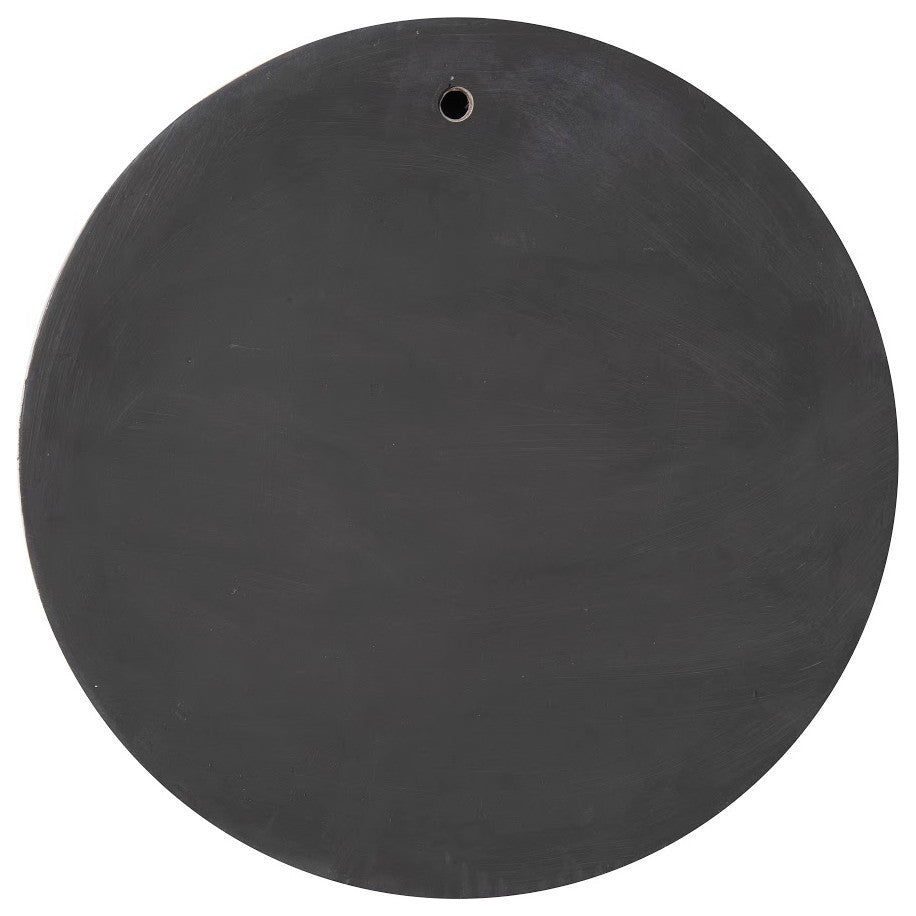Circles Wall Tile, Silver Leaf With Antiquing