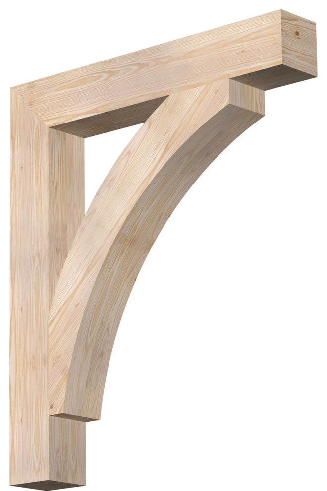 Thorton Block Smooth Bracket, Douglas Fir