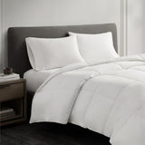 Sleep Philosophy Sateen Double Insertion Comforter, White, King