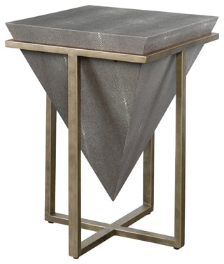 Uttermost Bertrand Shagreen Accent Table