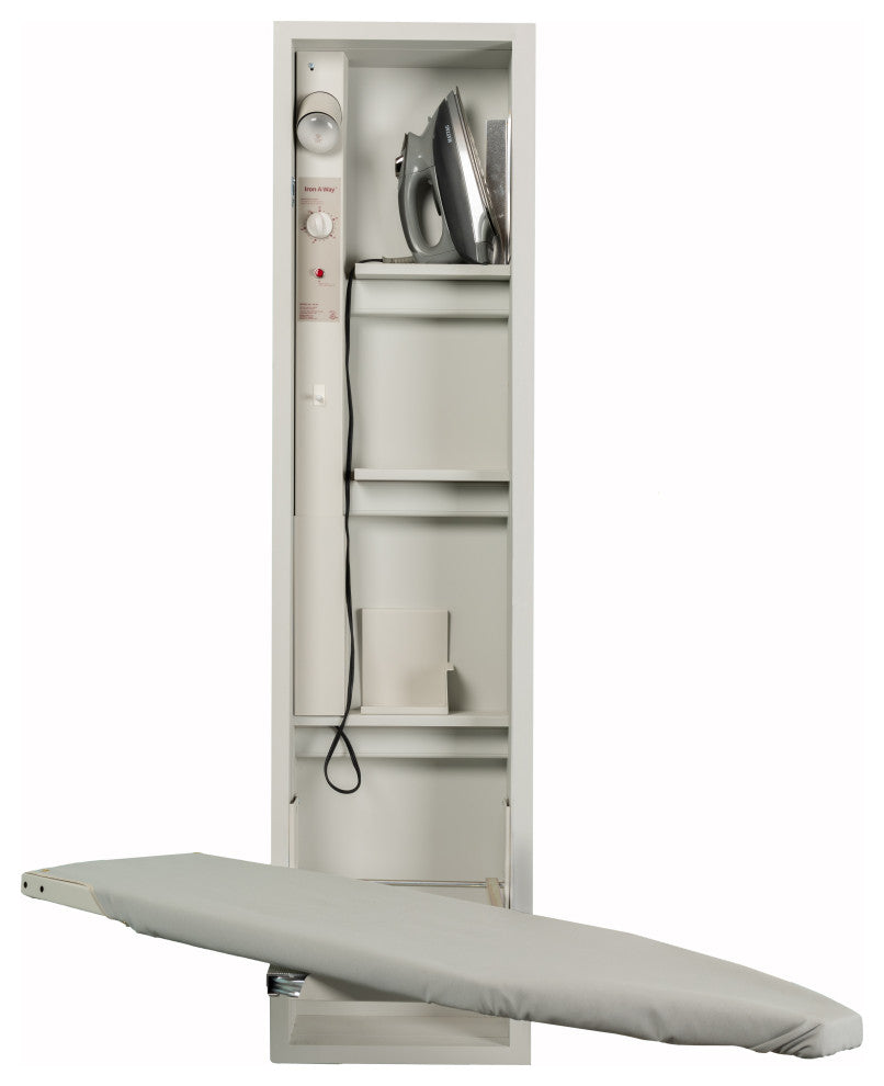 Premium Swivel Electric Ironing Center, No Door