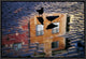 "Pigeons" Framed Canvas Giclee by Allan Wallberg, 19x13"