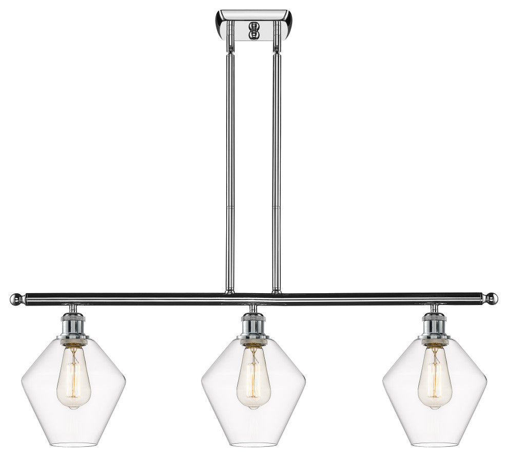 Innovations 516-3I-PC-G652-8-LED 3-Light Island Light, Polished Chrome