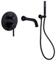 Wall Mount Tub Faucet with Handheld Shower
