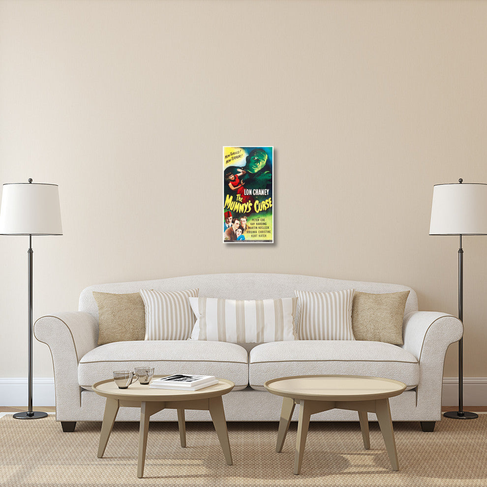 "Mummy's Curse" Stretched Canvas Giclee by Hollywood Photo Archive, 16x30"