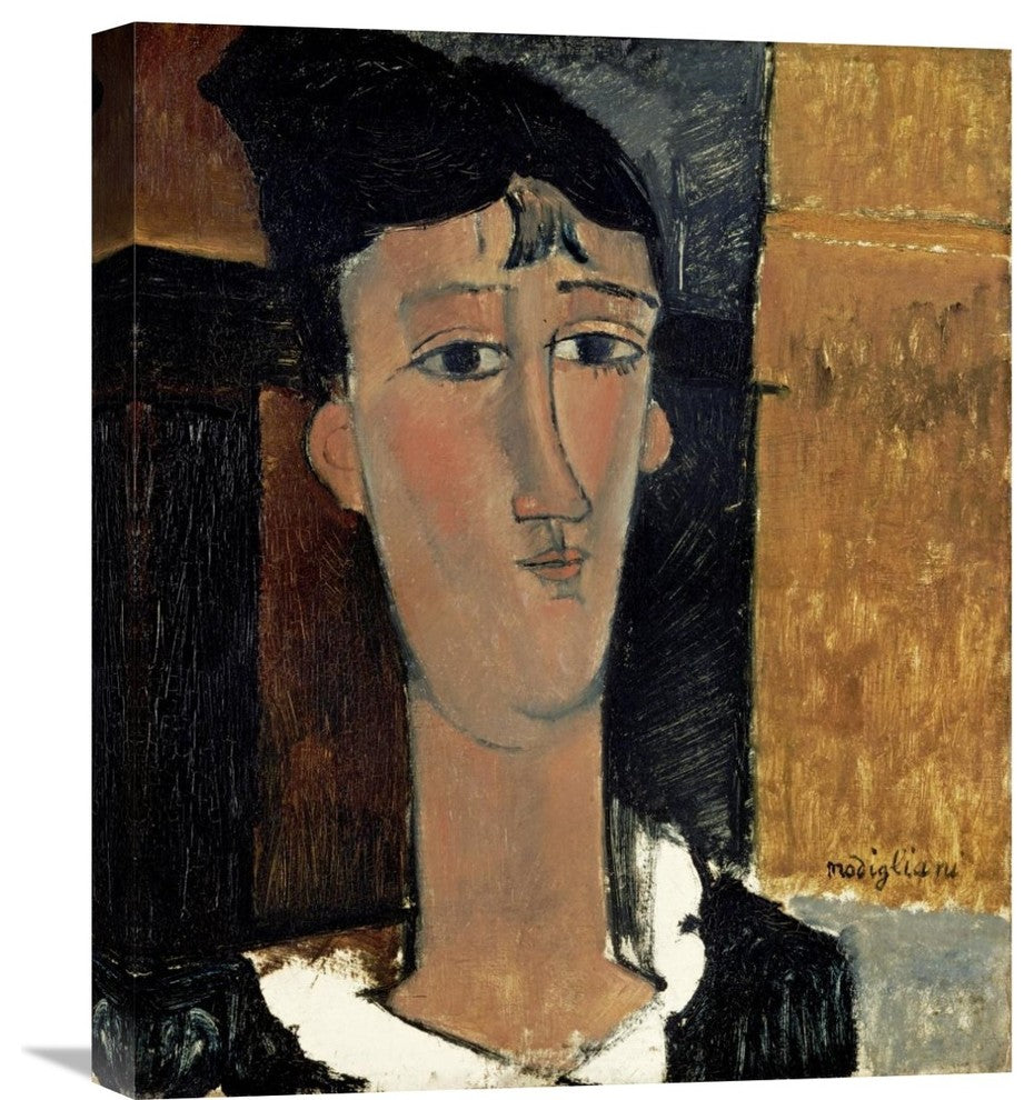"Portrait of a Young Woman (La Concierge)" Artwork, 18" x 22"