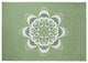 Ikat Mandala Chenille Rug, Sage Green, 5'x7'