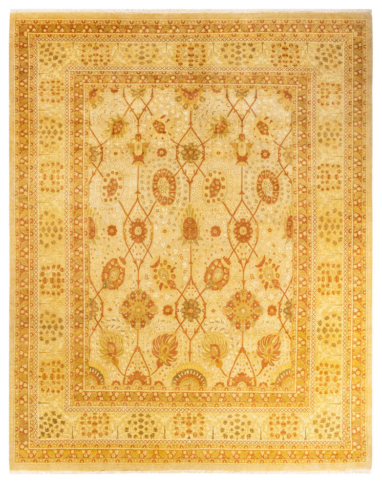 Mogul, One-of-a-Kind Hand-Knotted Area Rug Ivory, 8' 3" x 10' 1"