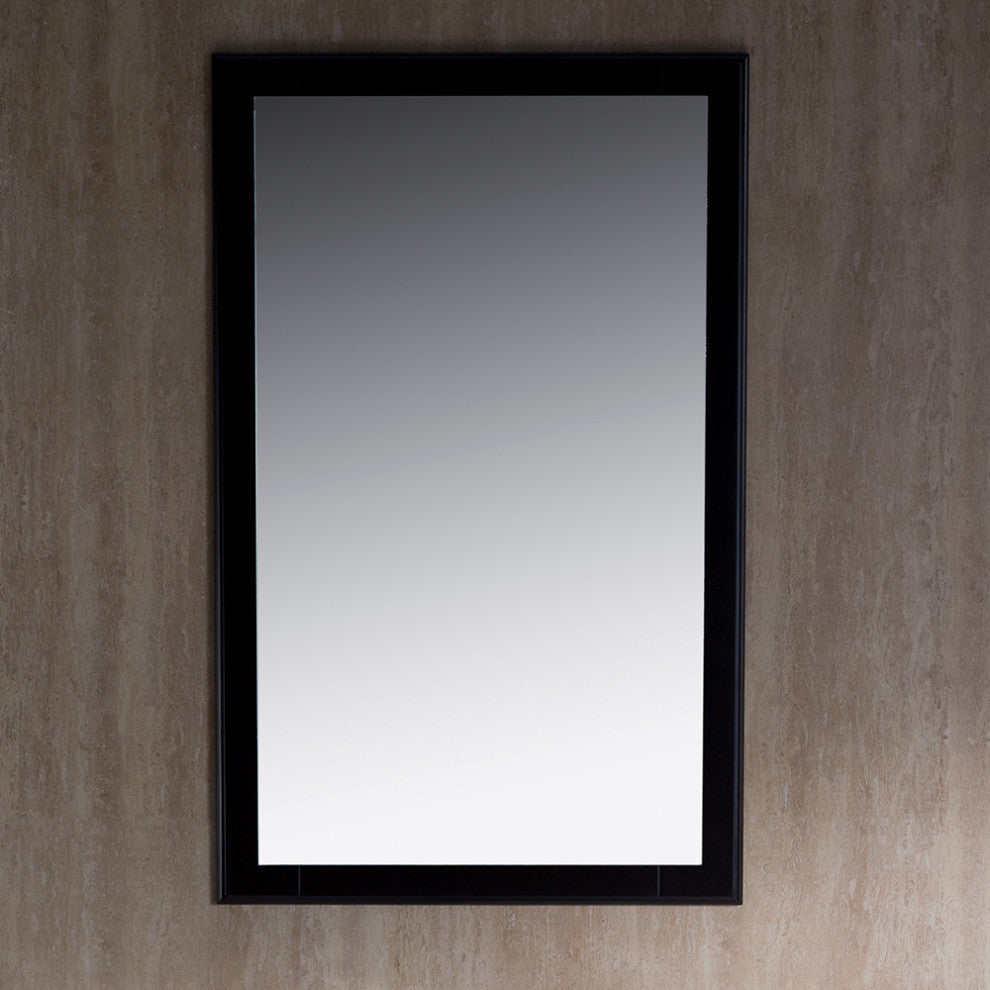 Oxford Mirror, Espresso, 20"