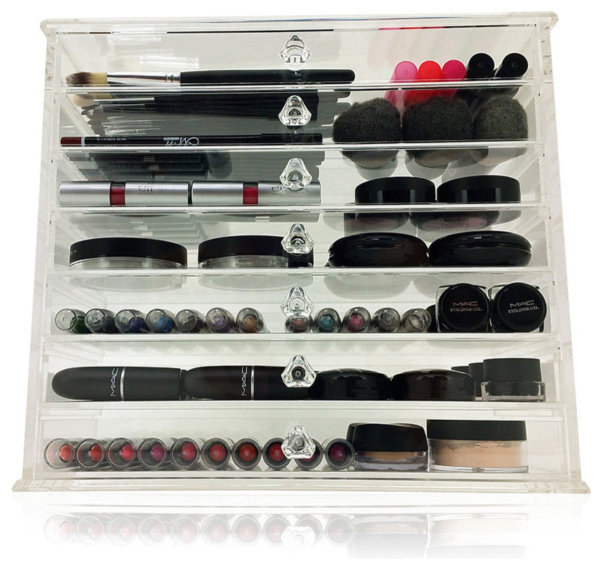 OnDisplay Caitlyn 7 Tier Acrylic Cosmetic/Makeup Organizer