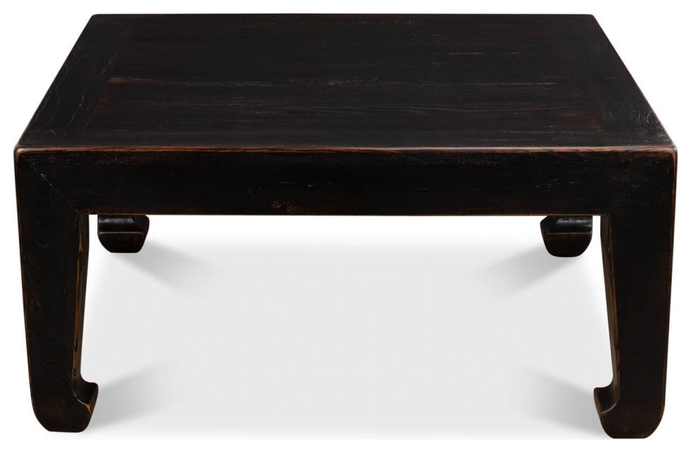 Asian Style Ebonized Coffee Table