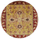 Ahgly Company Indoor Round Mid-Century Modern Area Rugs, 3' Round