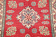 Kazak Traditional Wool Handmade Pakistani Oriental Area Rug, Red, 5'1"X3'1"