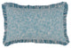 Denim Hand-Woven Idlewild Throw Pillow, 16" x 26"