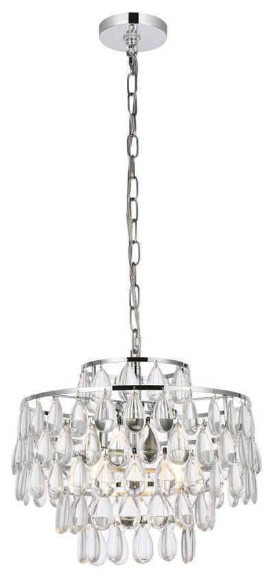 Murphy 16" Pendant, Chrome
