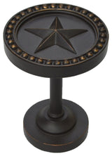 Star Drapery Medallion, Bronze