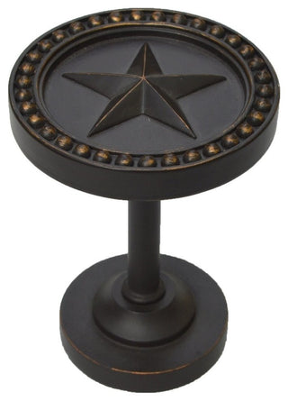 Star Drapery Medallion, Bronze