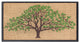 A1HC Hand-Crafted Rubber Coir Life of Tree Double Door Mat, 30" X 48"