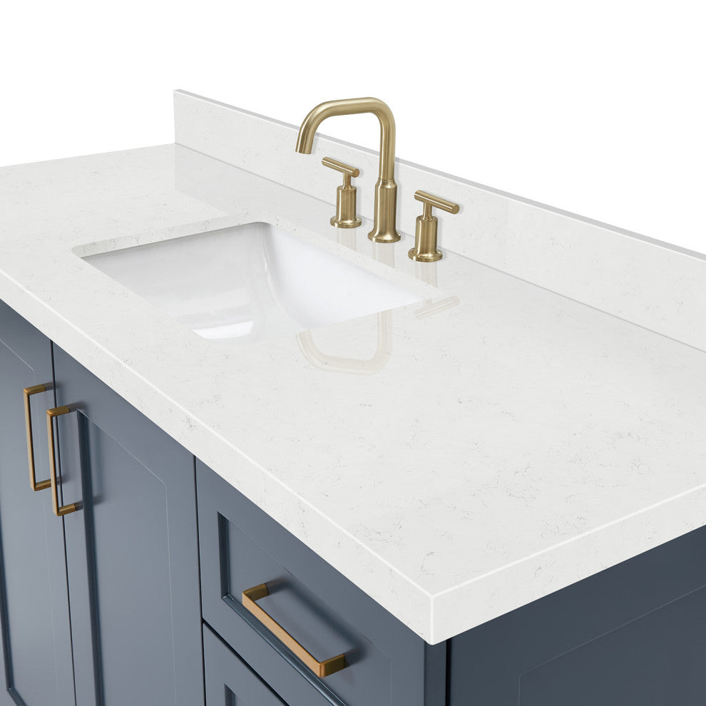Ariel Taylor 60" Single Rectangular Sink Bathroom Vanity