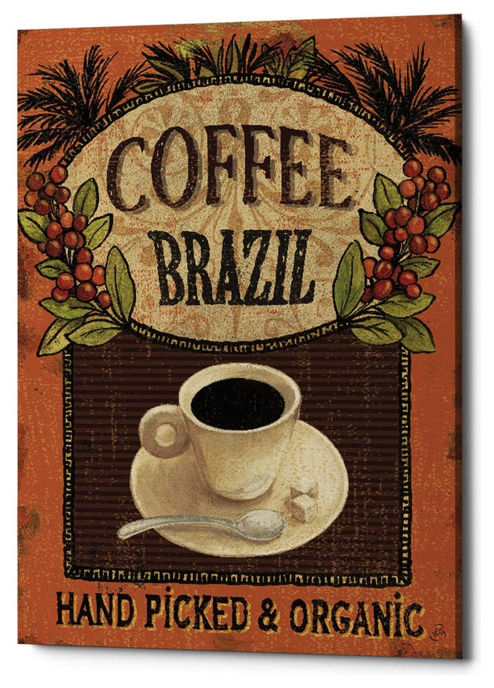 Coffee Blend IV' by Daphne Brissonnet, Giclee Canvas Wall Art, 40"x54"