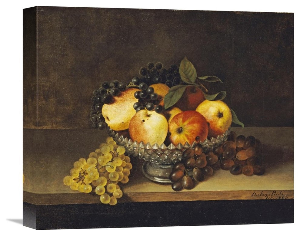 "Still Life With Crystal Compote" Artwork, 16" x 13"