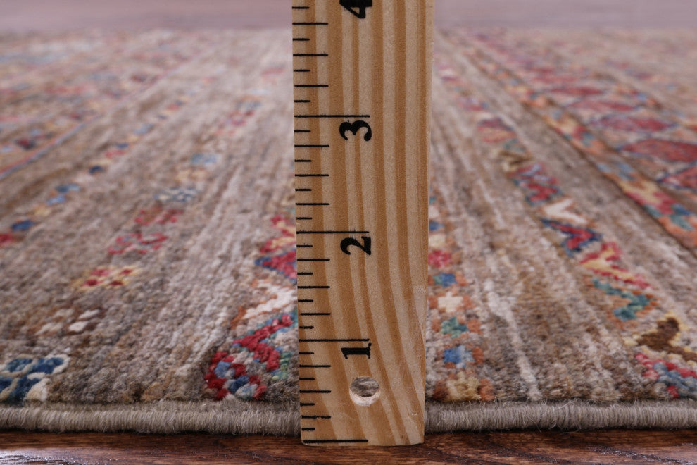 Super Kazak Khorjin Handmade Wool Rug 3' 4" X 5' 1" Q10043
