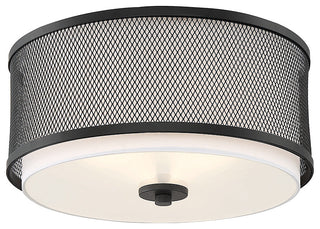 3-Light Ceiling Light, Matte Black