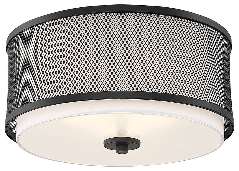 3-Light Ceiling Light, Matte Black