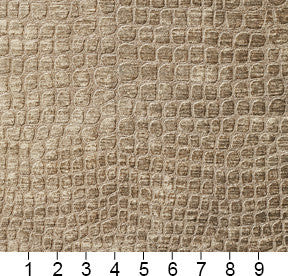 Grey Alligator Print Shiny Woven Velvet Upholstery Fabric By The Yard