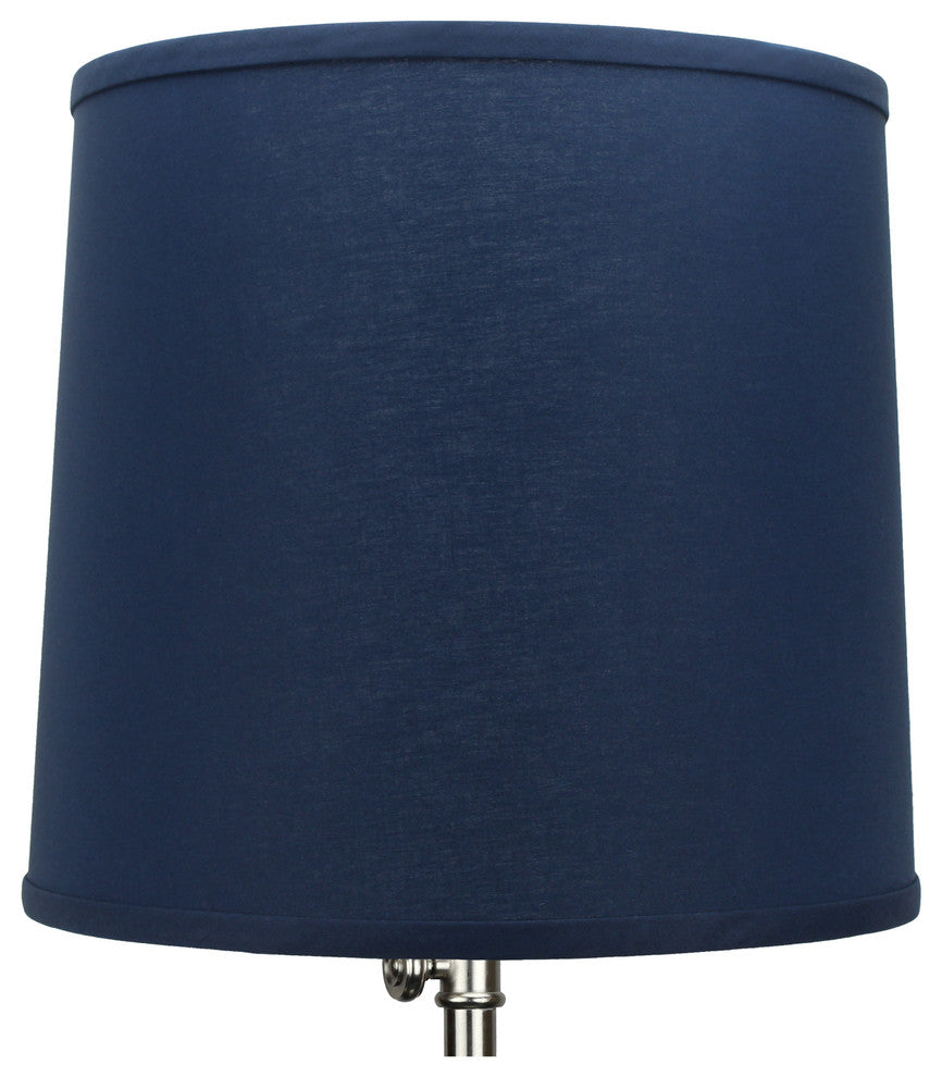 Fenchel Shades, 12"x13"x12" Spider Attachment Drum Lamp Shade, Linen