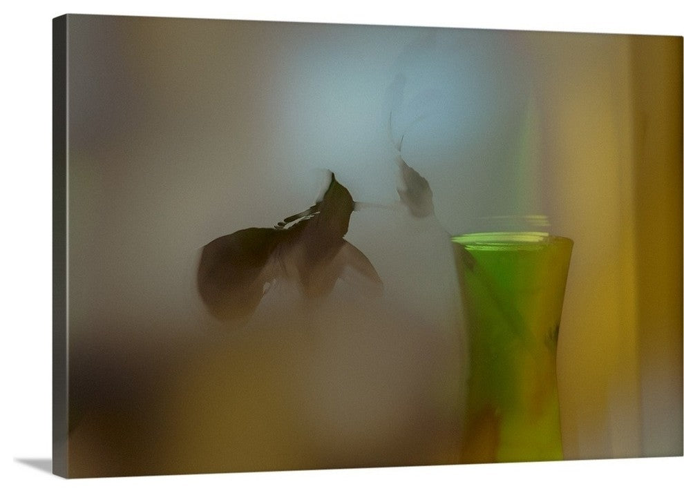 "The Fallen Hellebore" Wrapped Canvas Art Print, 36"x24"x1.5"