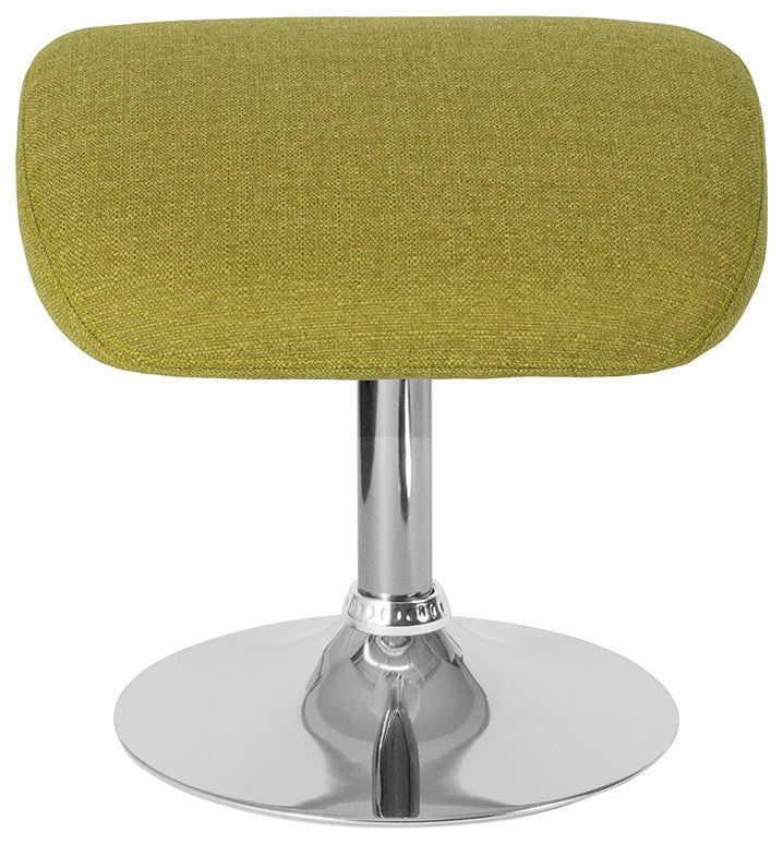 Egg Series Green Fabric Ottoman