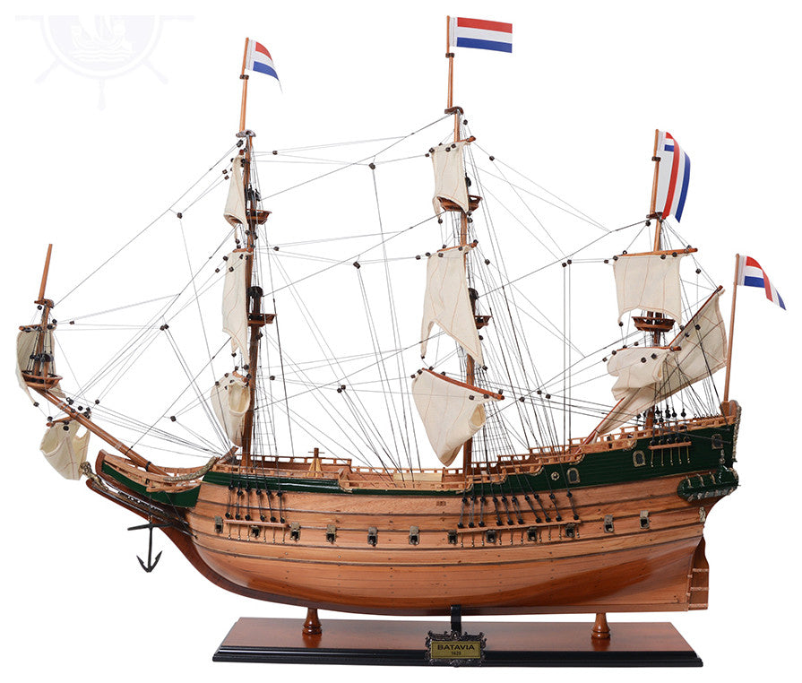 Batavia Museum-quality Fully Assembled Wooden Model Ship