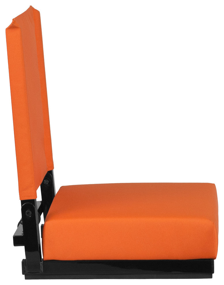"Carletta" Portable Lounge Chair, Orange