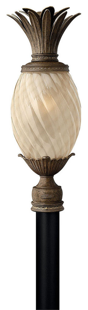 Hinkley Plantation Medium Post Top Or Pier Mount Lantern, Pearl Bronze