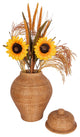 Saboga Home Ginger Jar, Honey Brown