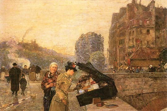 St Michel - Gallery Wrapped Canvas Art 28" x 42"