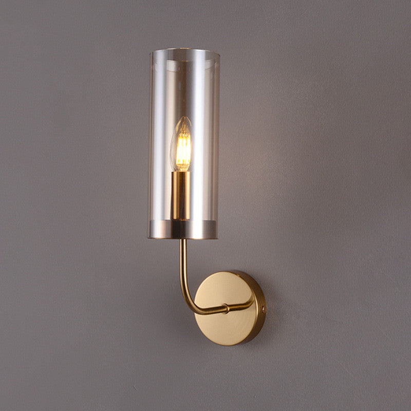 Creative Wall Lamp in European Style for Living Room, Bedroom, Cognac