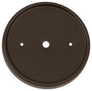 One Light Small Catamount Pendant With White Inside, Oil Rubbed Bronze