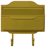 Mid Modern Asbury Horizontal Mailbox, Yellow