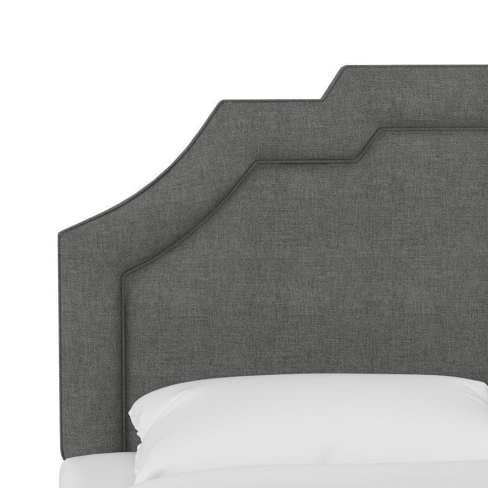 Queen Headboard, Zuma Charcoal