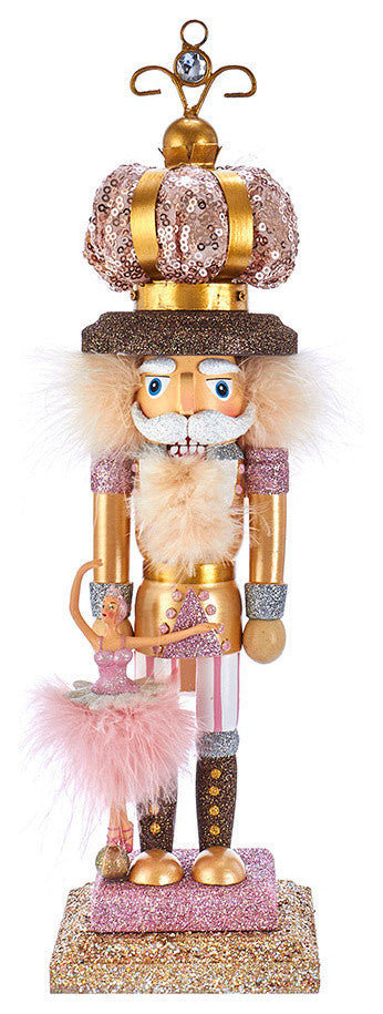 14" Hollywood Ballet and Crown Nutcracker