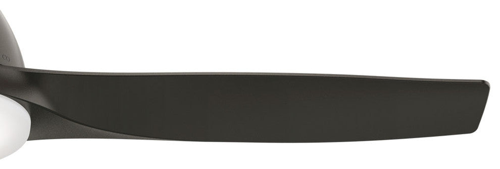 Casablanca 52" Wisp Ceiling Fan With Light Kit & Handheld Remote, Noble Bronze