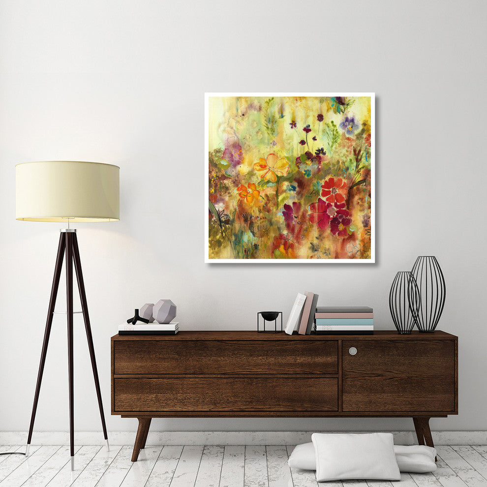 "Pretty Day" Digital Paper Print by Joan Elan Davis, 42"x42"