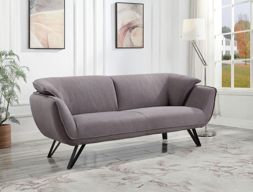 Dalya Sofa, Gray Linen