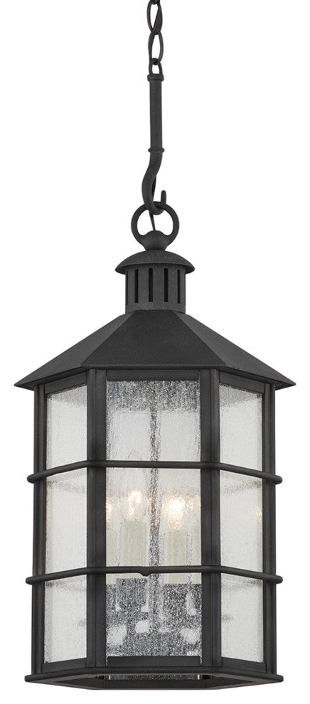 Lake County by Mark D. Sikes 4 Light Exterior Lantern French Iron Frame